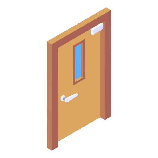Office education closed office icon