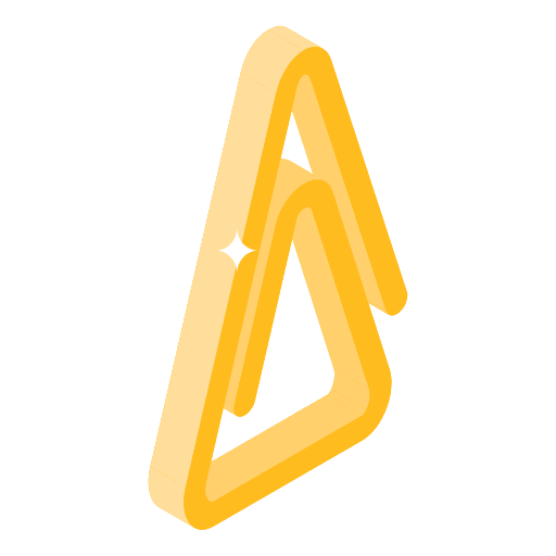 Paper clip work education office material icon
