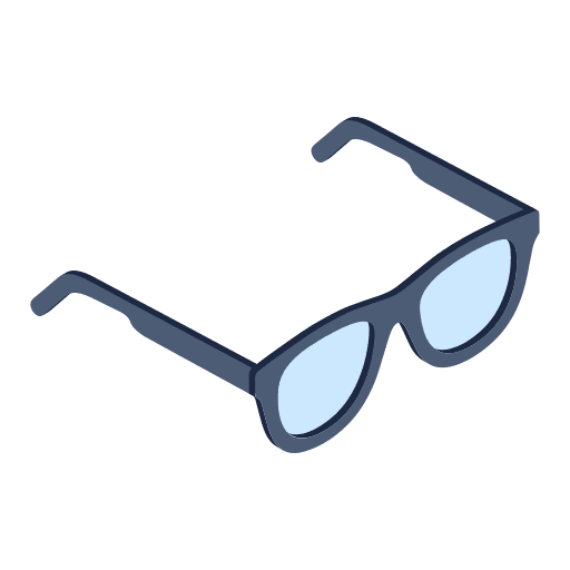 Glasses glasses eyeglasses vision icon