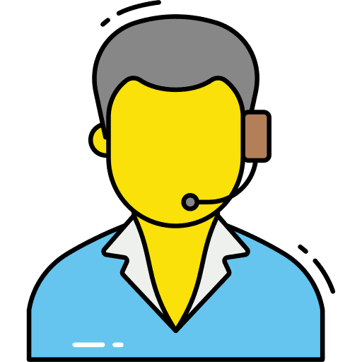 Customer service seo and web service call call center icon