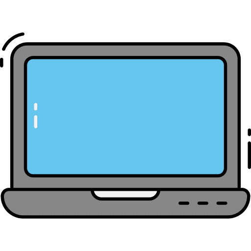 Laptop screen laptop computer electronic icon Laptop screen laptop computer electronic icon
