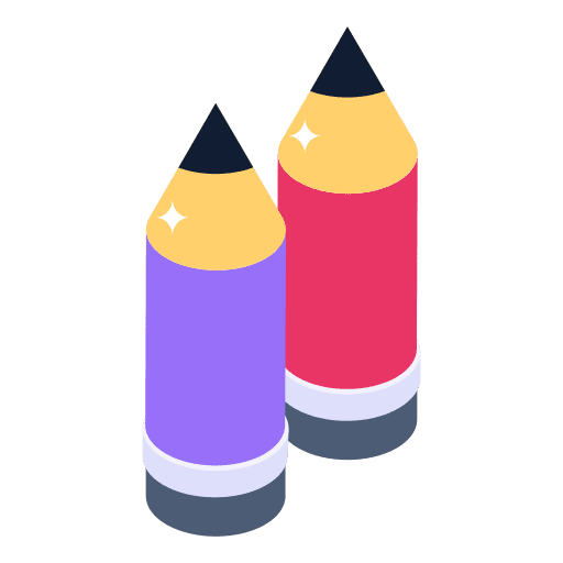 Pencils edit crayon draw icon