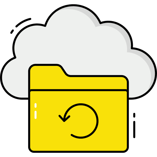 Backup cloud computing cloud backup icon Backup cloud computing cloud backup icon