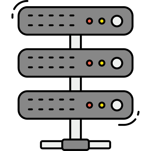 Servers network technology files icon Servers network technology files icon
