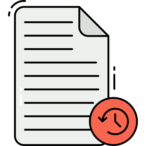 Back arrow previous list organization icon Back arrow previous list organization icon