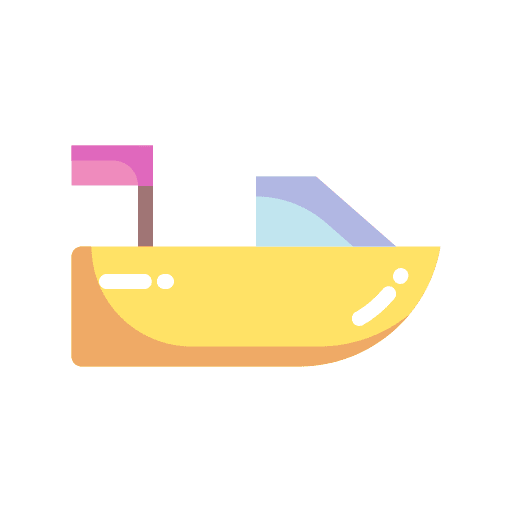 Boat ship speedboat boat icon