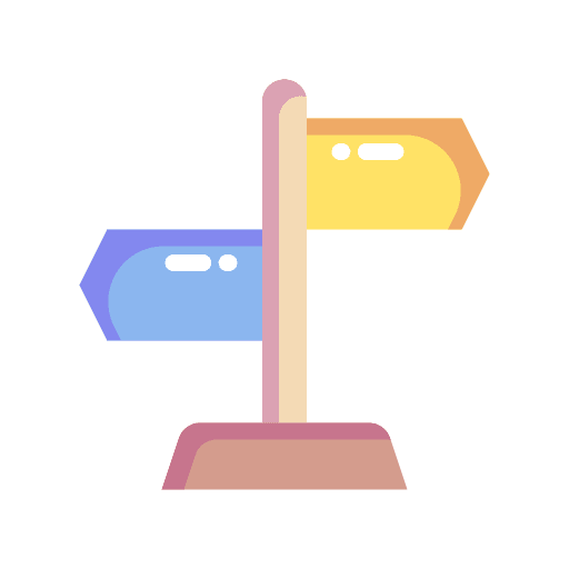 Guide maps map point icon
