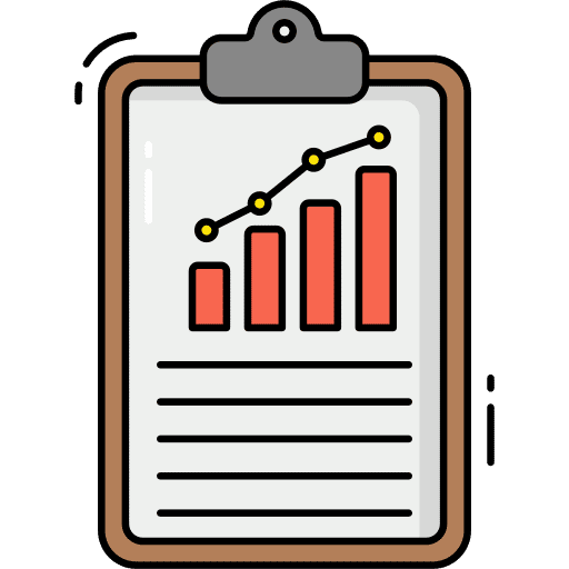 Report clipboard report work icon Report clipboard report work icon