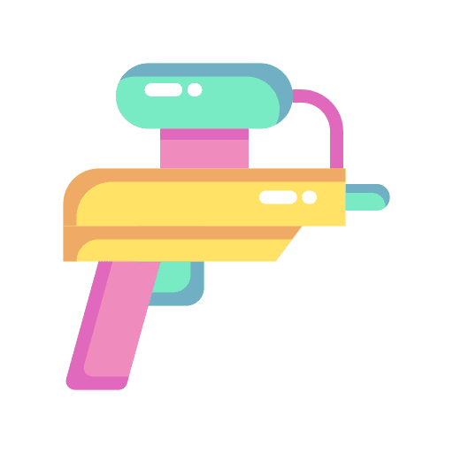 Water gun child children fun icon