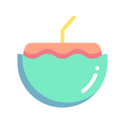 Coconut drink coconut drink beverage summer icon Coconut drink coconut drink beverage summer icon