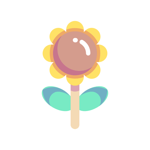 Flower blossom nature plant icon Flower blossom nature plant icon