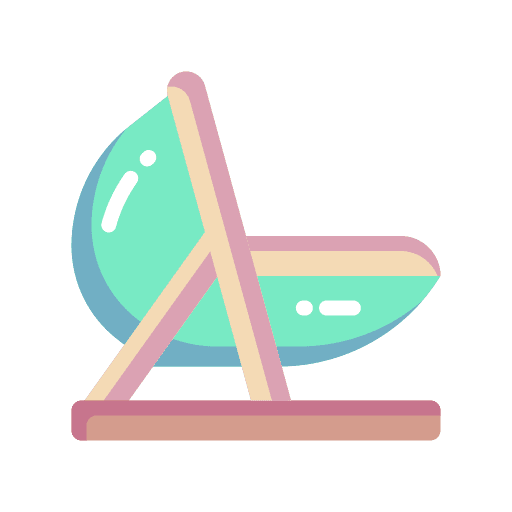 Hammock tropical vacations relaxing icon Hammock tropical vacations relaxing icon