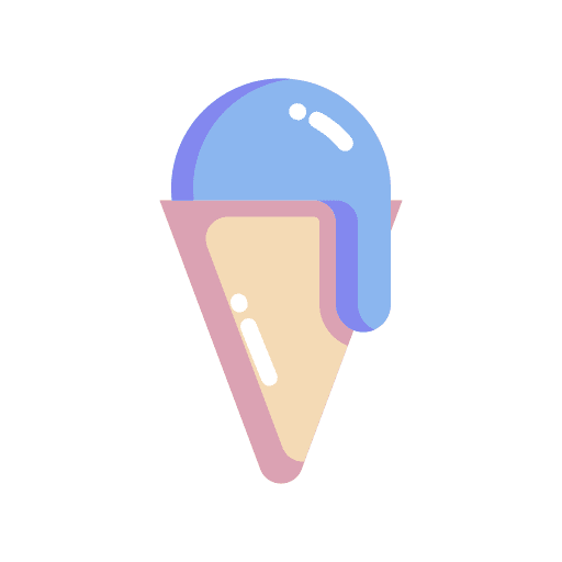 Ice cream ice cream summer cone icon