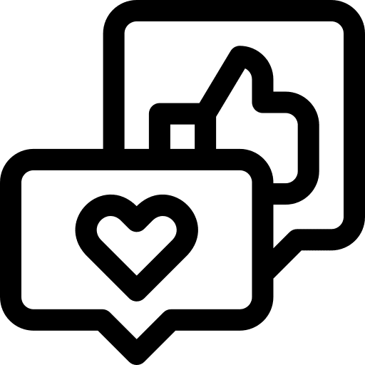 Like communications like thumb up icon