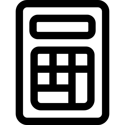 Calculator education mathematics maths icon Calculator education mathematics maths icon