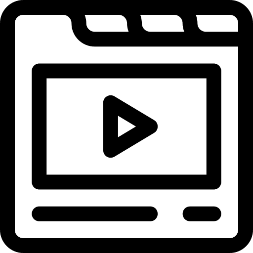 Video interface music and multimedia multimedia icon Video interface music and multimedia multimedia icon