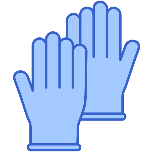 Glove surgery glove healthcare and medical icon
