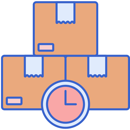 Real time inventory information real time icon