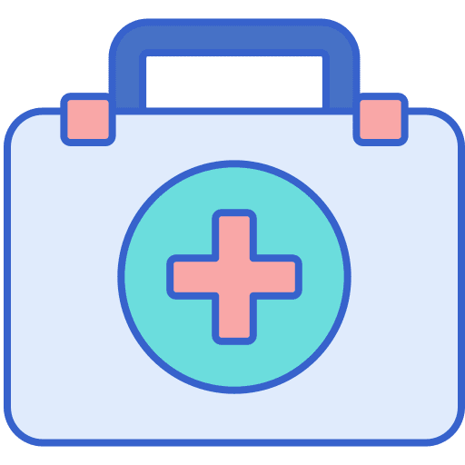First aid healthcare and medical hospital medicine icon