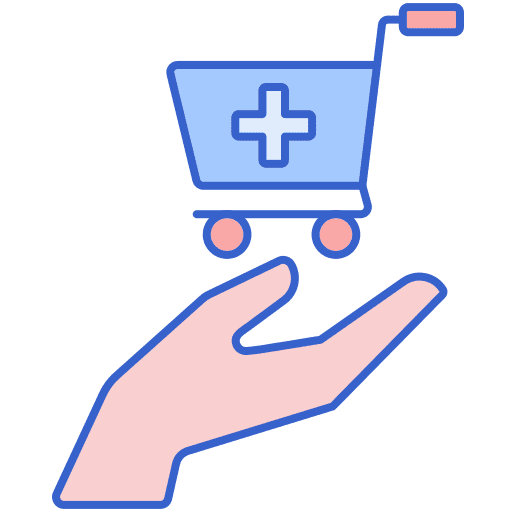 Provider pharmacy healthcare and medical provider icon