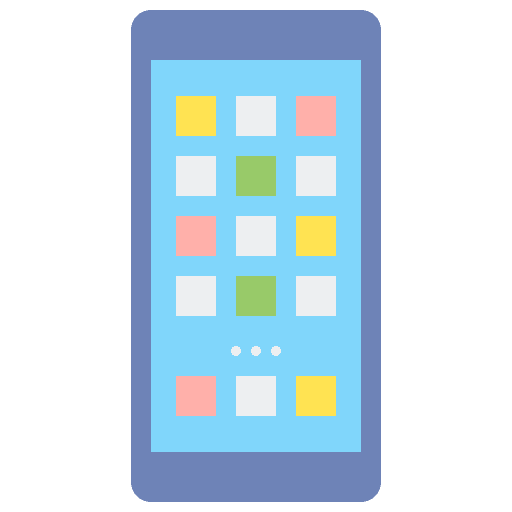 Smartphone ui app technology icon