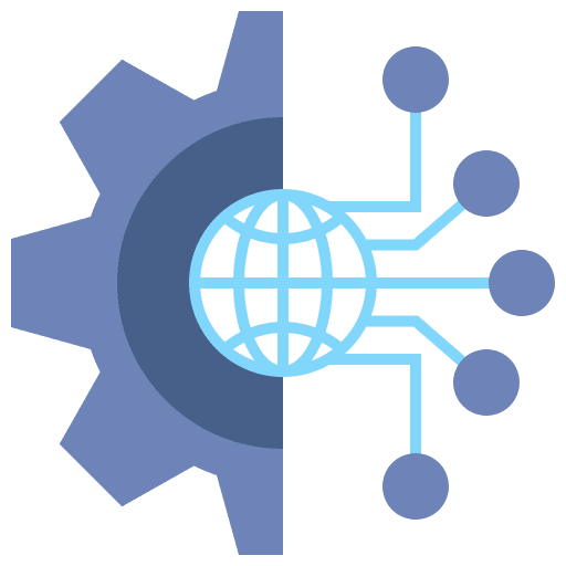 Technology gear technology digital icon