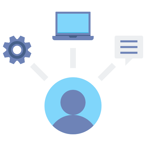 User generated content reviewer reviews digital marketing icon