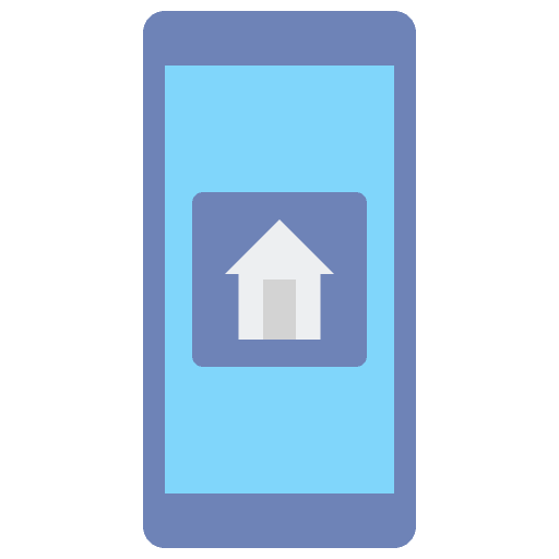 App smartphone electronics application icon