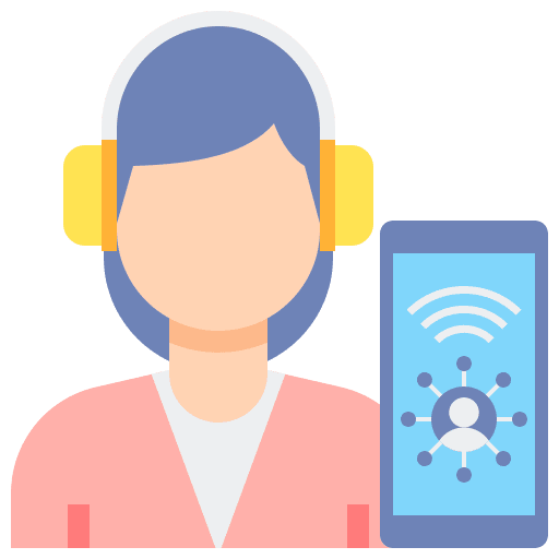 Female user female user professional technology icon