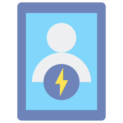 User power profile ui icon