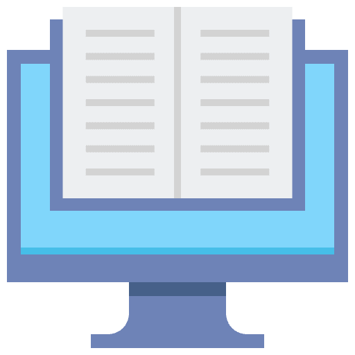 Ebook electronics ebook digital book icon
