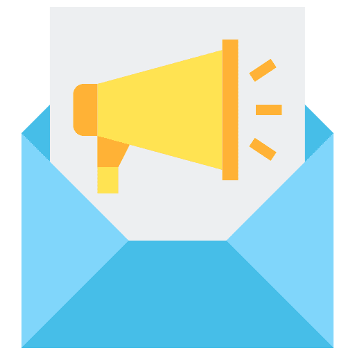 Email marketing email marketing communications information icon