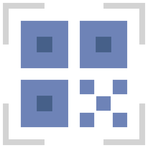 Qr code digital qr scan ui icon