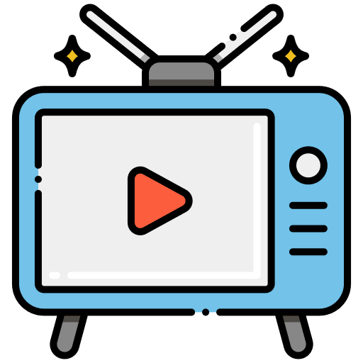Media traditional media technology icon
