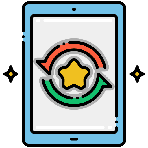 Content tablet dynamic ui icon