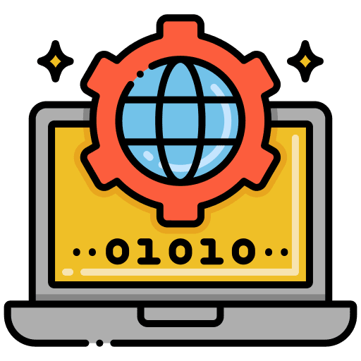 Technology digital device internet icon