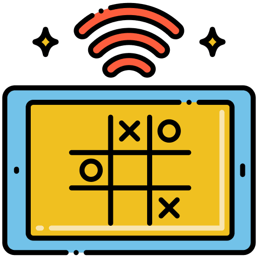 Online game video game gaming wifi signal icon