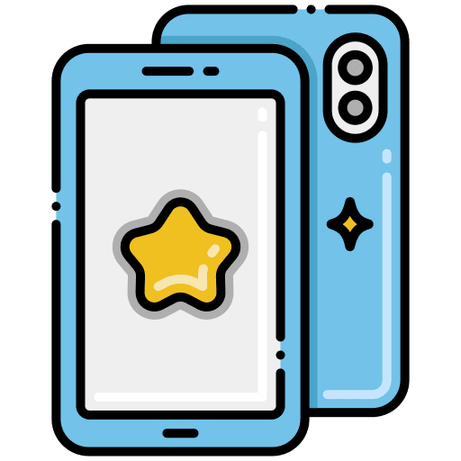 Smartphone ui electronics cellphone icon