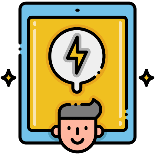 User user ui power icon