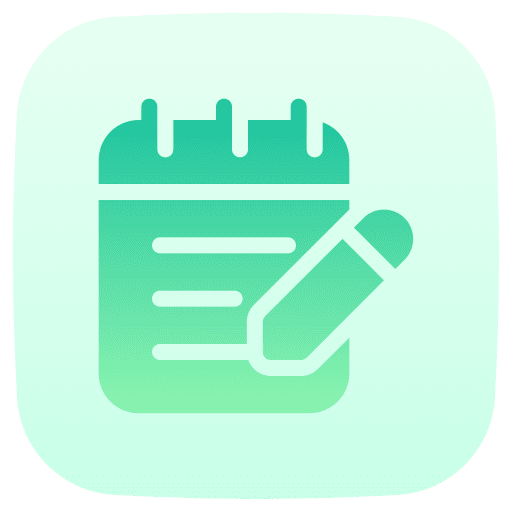 Notes notes notepad education icon