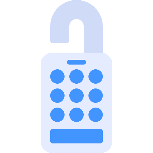 Home automation technological smart security icon Home automation technological smart security icon