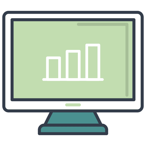 Screen monitor technology computer icon Screen monitor technology computer icon