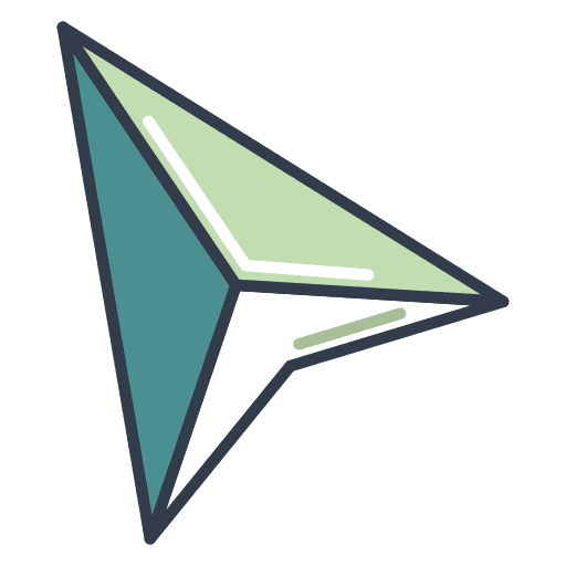 Paper plane arrow paper plane ui icon