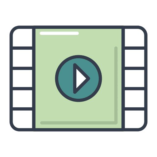 Video music and multimedia play entertainment icon Video music and multimedia play entertainment icon