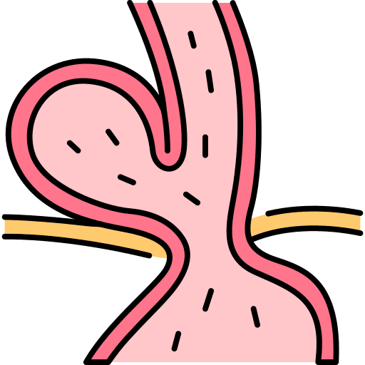 Stomach disorder sickness healthcare and medical icon