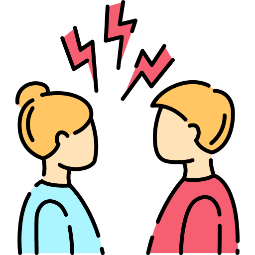 Abuse family conflict abuse icon