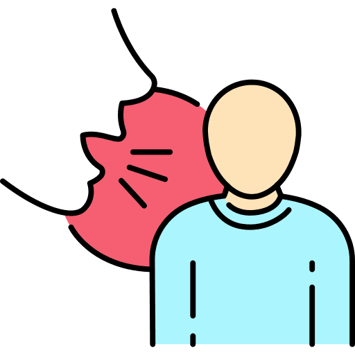 Abuse people violence harassment icon