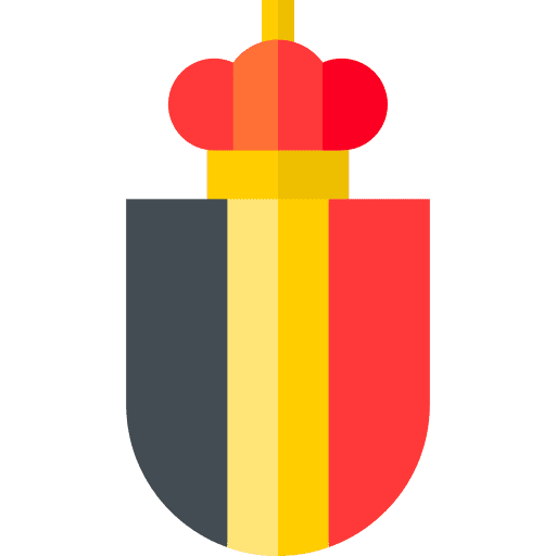 Shield miscellaneous belgium country icon