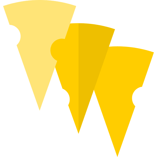 Cheese food healthy food fast food icon