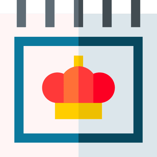 Kins day kins day calendar belgium icon